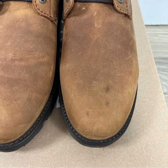 Patina London Caribou (Light Brown) Leather Laceup Lug Boots Mens Size 11.5 NIB main image 6